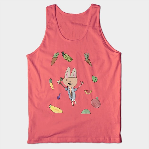 Peter rabbit Tank Top by Lake’s Art